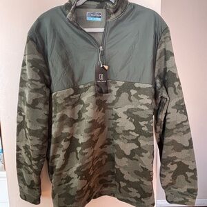 PGA Tour Camo Quarter-Zip Pullover